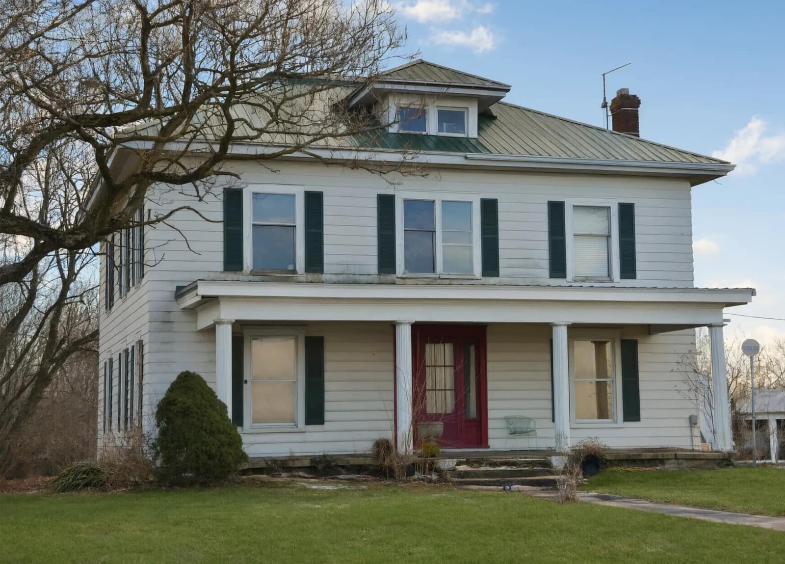 Exterior example, after editing